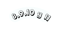 8 9 10 y 11